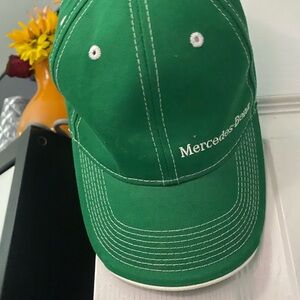 Mercedes-Benz green baseball hat